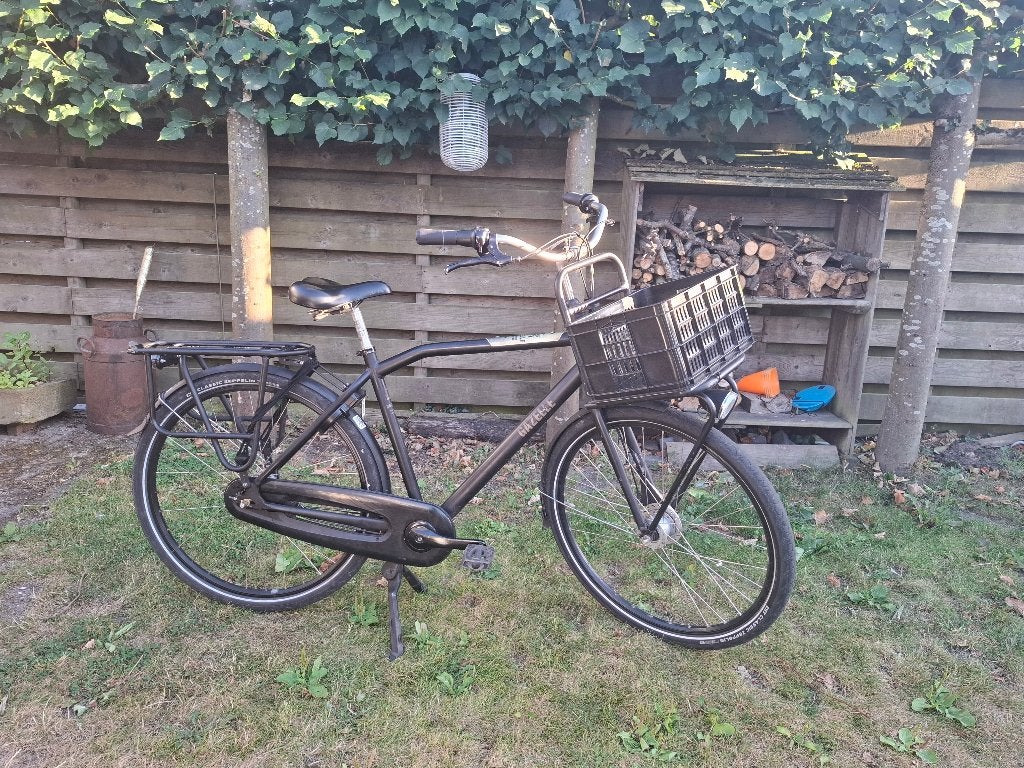 Gazelle T7 herenfiets met Voordrager en 7 Versnellingen, Ophalen, Gebruikt, Velgrem, Versnellingen