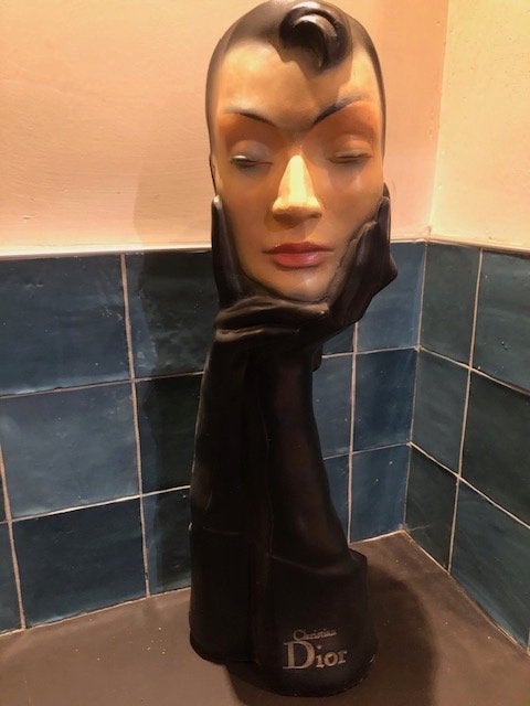 Christian Dior / mannequin – Gloved Lady, Ophalen, 58 cm, Beeld, Overige materialen