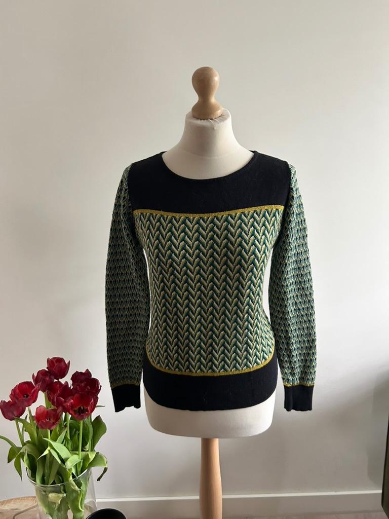 King Louie maat L gave retro trui top 3269, Kleding | Dames, Maat 42/44 (L), Ophalen of Verzenden, Zo goed als nieuw, King Louie