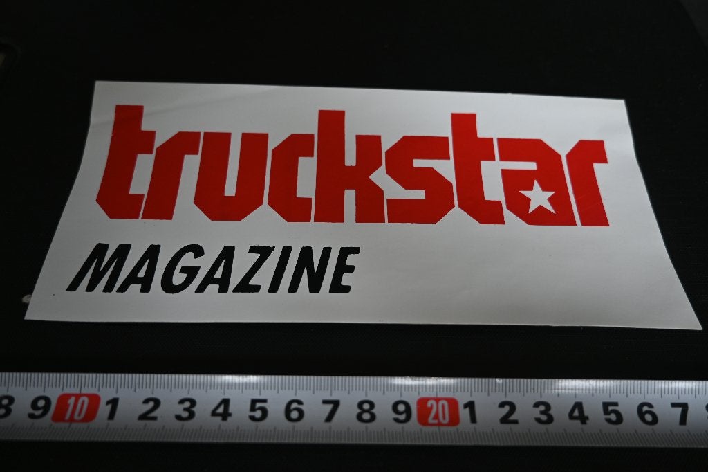 sticker TRUCKSTAR  Magazine  XXF3165, Ophalen of Verzenden, Zo goed als nieuw