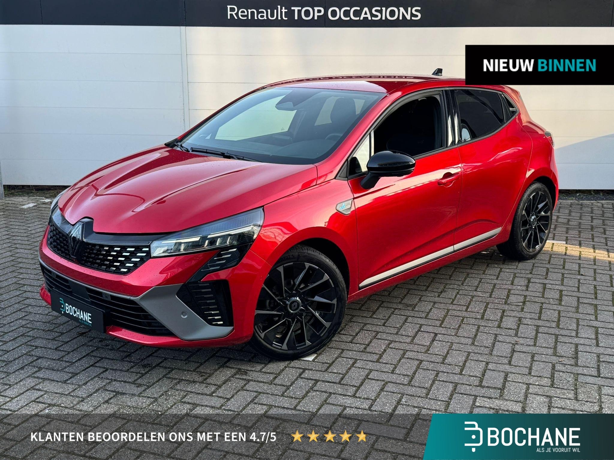 Renault Clio 1.0 TCe 90 GPF esprit Alpine | BOSE | 360 Cam, Gebruikt, Met garantie (alle), Leder en Stof, Origineel Nederlands
