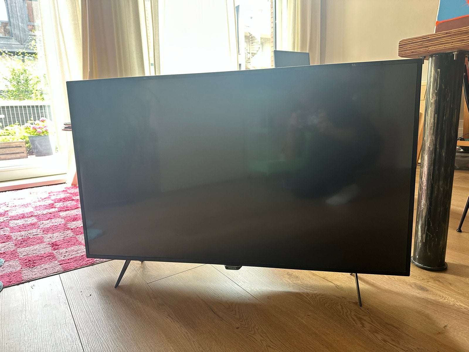 Defecte Philips 49PUS6101/12 TV - Voor onderdelen/reparatie, Ophalen, Philips, LED, 50 Hz