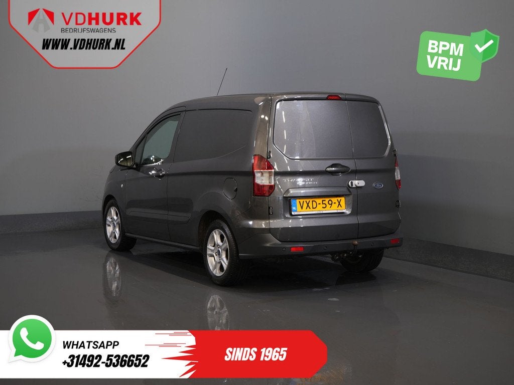Ford Transit Courier 1.5 TDCI 100 pk Limited Stoelverw/ Voor, Auto's, Bestelauto's, Voorwielaandrijving, Euro 6, Origineel Nederlands