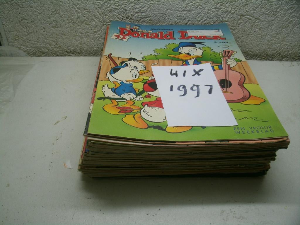 donnald duck 1997  41 stuks  6,00, Meerdere stripboeken, Ophalen of Verzenden, Gelezen