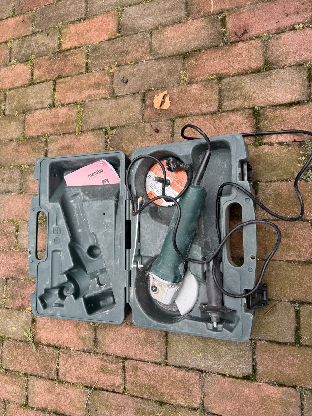 Metabo slijptol w720-125, Ophalen of Verzenden, Gebruikt