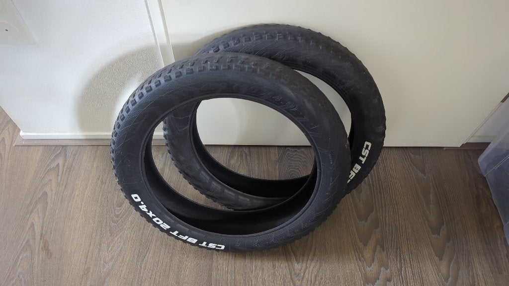Fatbike banden (versleten), Gebruikt, Fatbike, Ophalen, Wiel