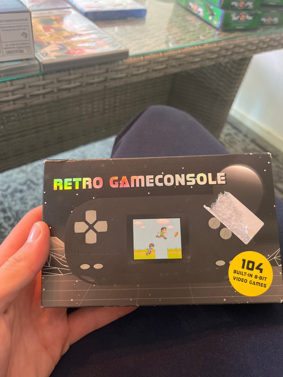 Retro Gameconsole met 104 ingebouwde 8-bit games, Ophalen of Verzenden, Overige merken, Nieuw