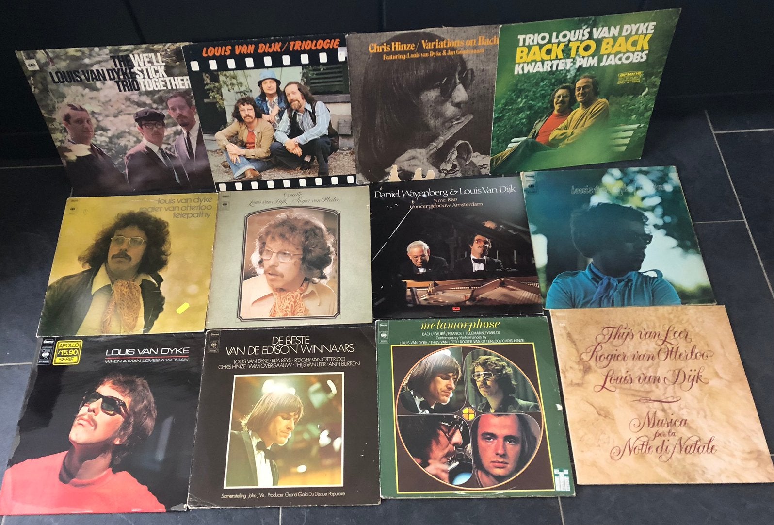 Louis van Dijk collectie 13 lp’s, Ophalen, Gebruikt, LP