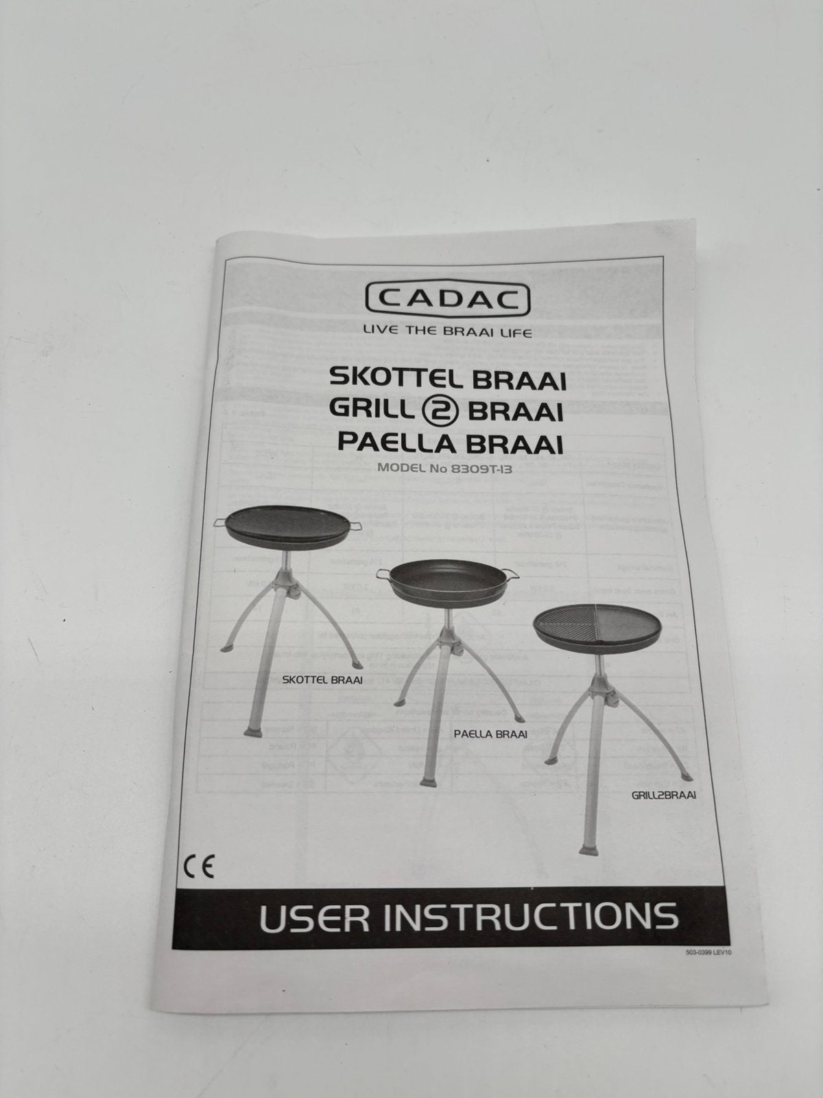 CADAC SKOTTEL - PAELLA BRAAI ONDERSTEL, Cadac, ., Nieuw, Ophalen of Verzenden