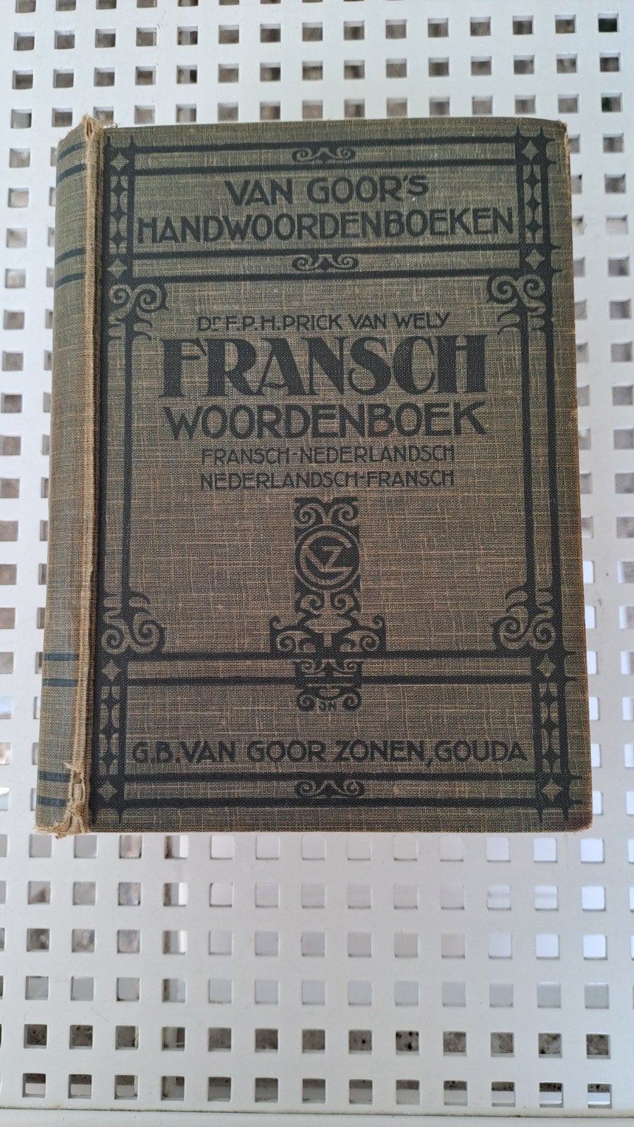 Van Goor's Fransch Woordenboek (1923), Antiek en Kunst, Antiek | Boeken en Bijbels, Ophalen of Verzenden