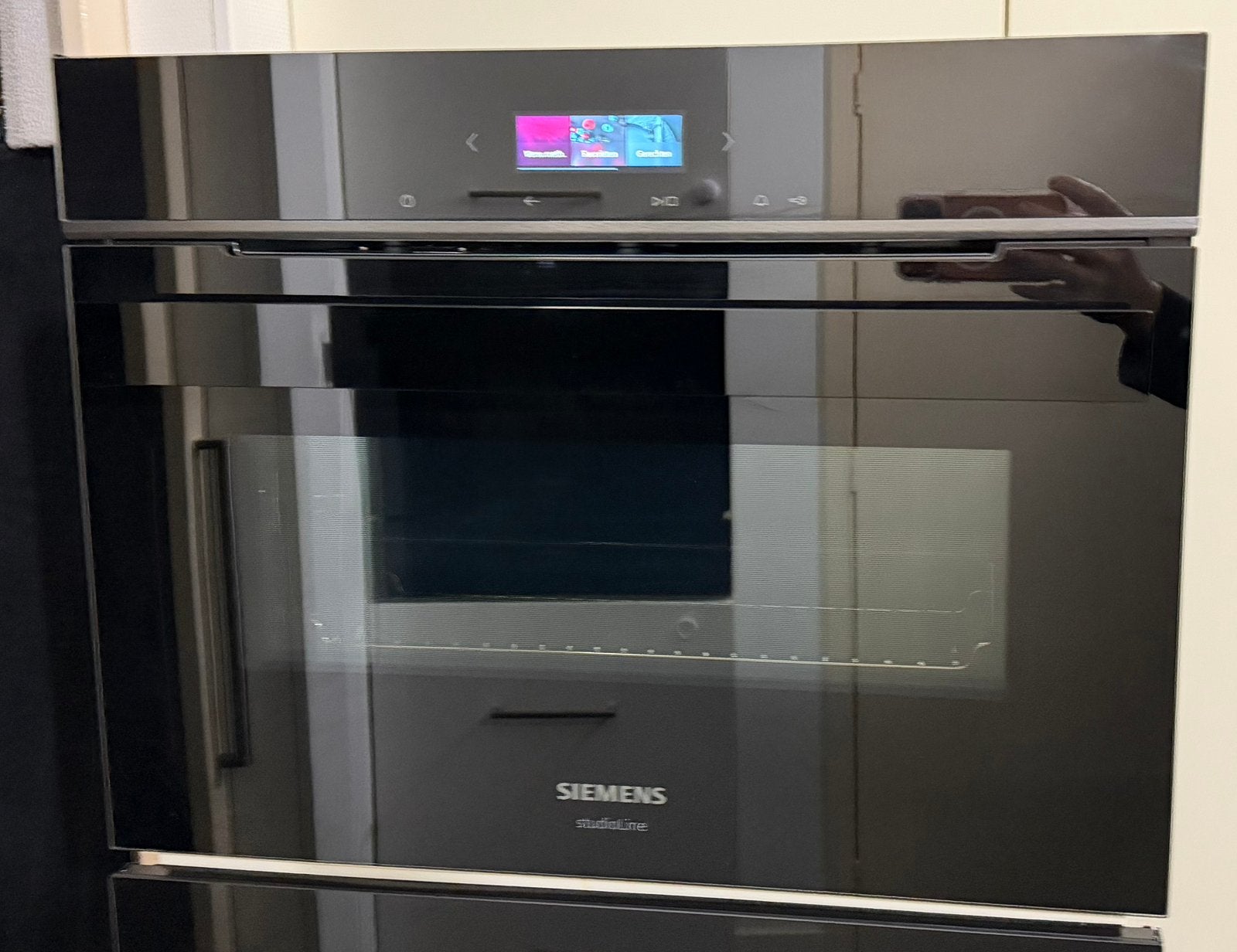 Siemens multifunctionele inbouw oven CB974GKB1 ( met WIFI ), Hete lucht, Siemens, Ophalen of Verzenden, Zo goed als nieuw