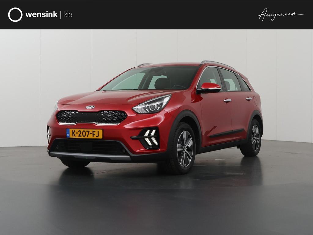 Kia Niro 1.6 GDi Hybrid DynamicLine | Trekhaak | Adaptieve C, Auto's, Kia, Gebruikt, Euro 6, Leder en Stof, Origineel Nederlands