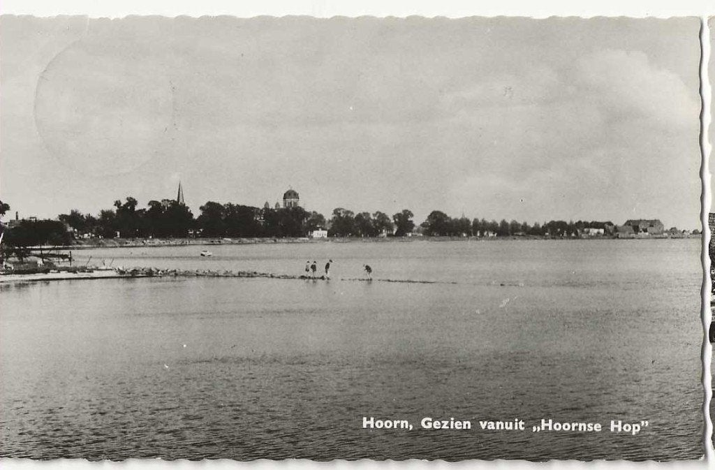 Hoorn-89  Hop, Verzamelen, Verzenden, 1940 tot 1960, Gelopen, Noord-Holland