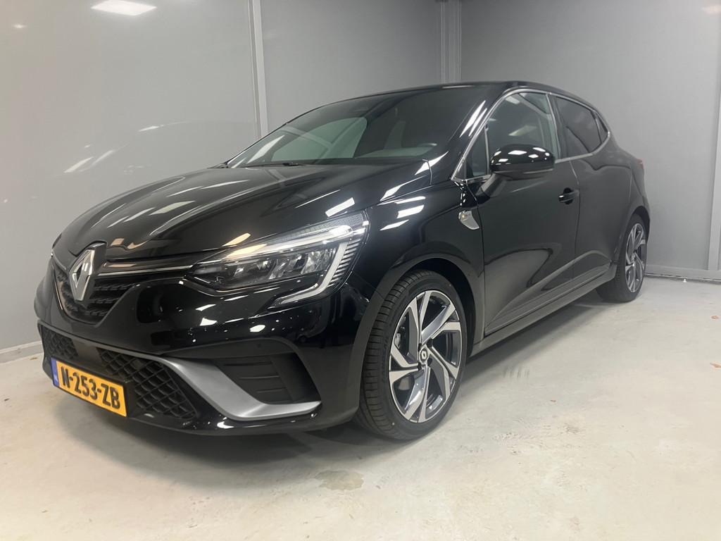 Renault Clio 1.6 E-Tech Hybrid 140 R.S. Line | RS| LED | NAV, Gebruikt, 4 cilinders, Leder en Stof, Zwart