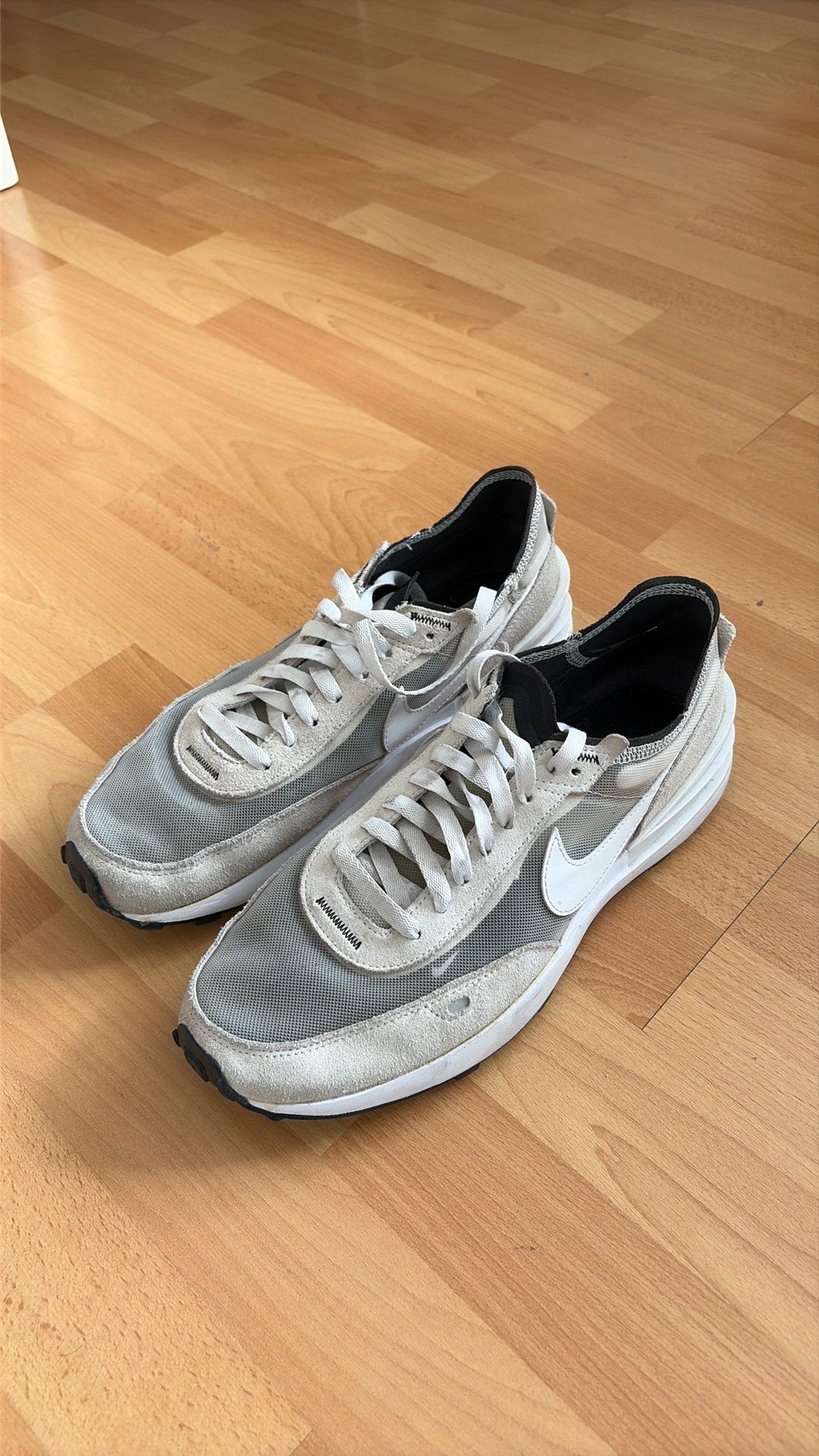 Nike Waffle One Summit White, Kleding | Heren, Ophalen, Zo goed als nieuw, Wit
