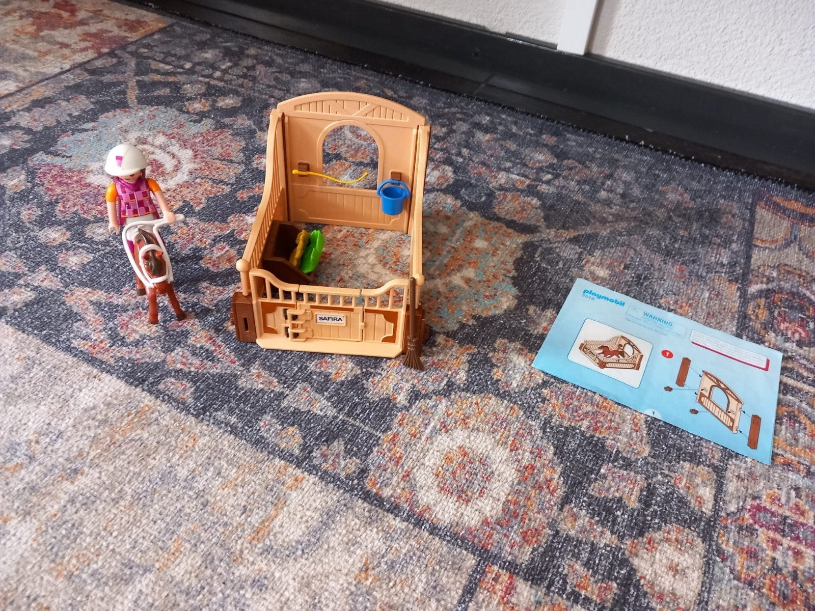 paard met stal, Ophalen, Gebouw, Complete set, Zo goed als nieuw