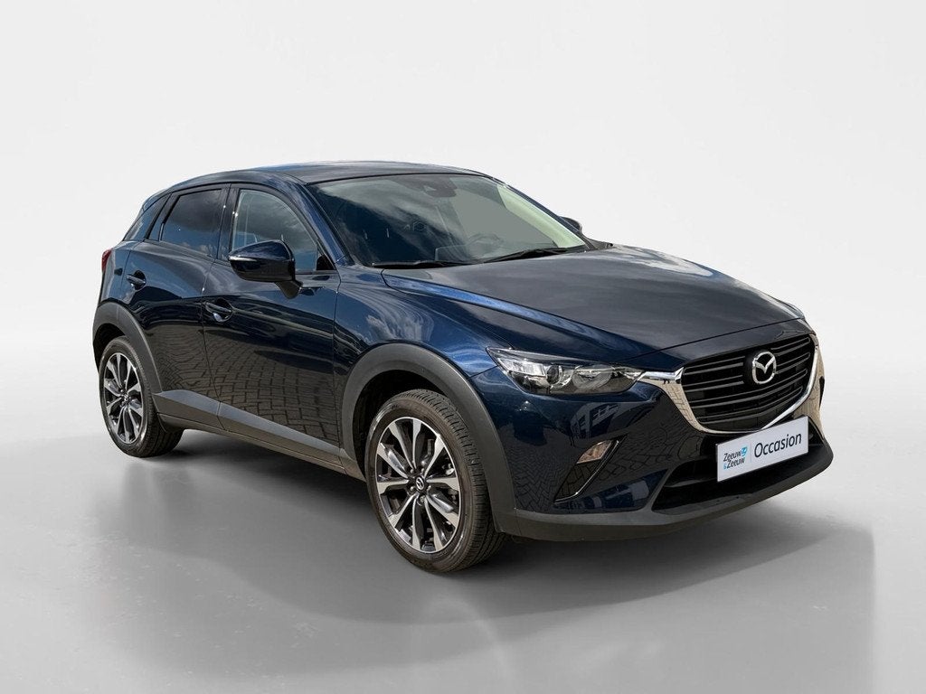 Mazda CX-3 2.0 SkyActiv-G 120 Sport Selected | Stoelverwarmi, Auto's, Mazda, Stof, 4 cilinders, Blauw, Origineel Nederlands
