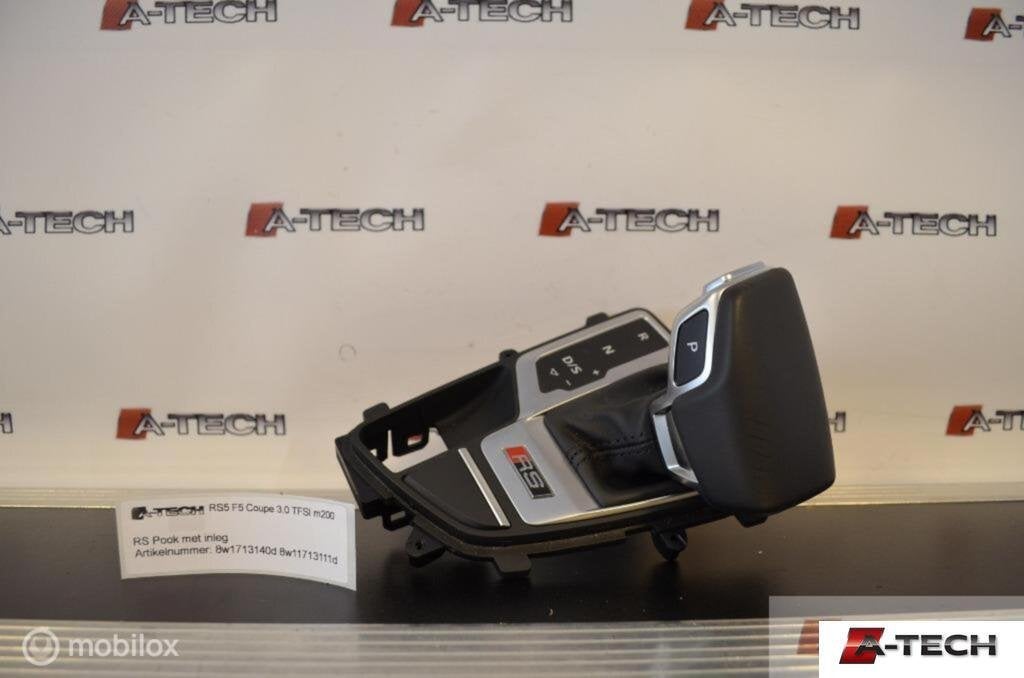 Automaatpook met weergave en RS Logo A5 F5 RS5 A4 8W RS4, Audi, Gebruikt