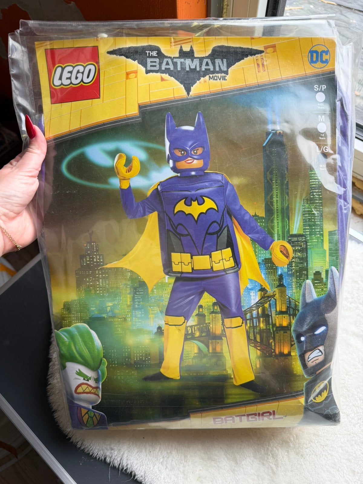 LEGO Batgirl Verkleedpak, The Batman Movie | 10/12Y., Kinderen en Baby's, Carnavalskleding en Verkleedspullen, Ophalen of Verzenden
