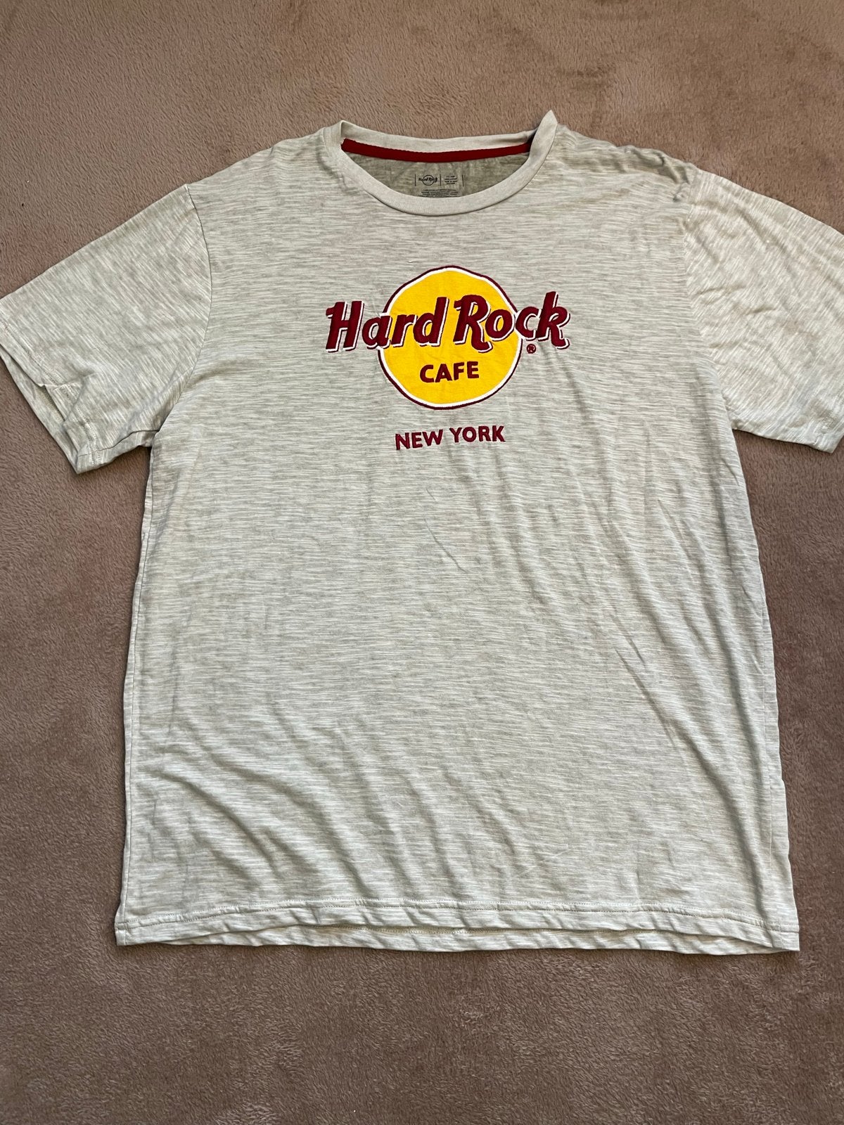 Hard Rock Cafe New York T-shirt - Grijs (XXL), Ophalen of Verzenden, Gedragen, Overige maten, Grijs