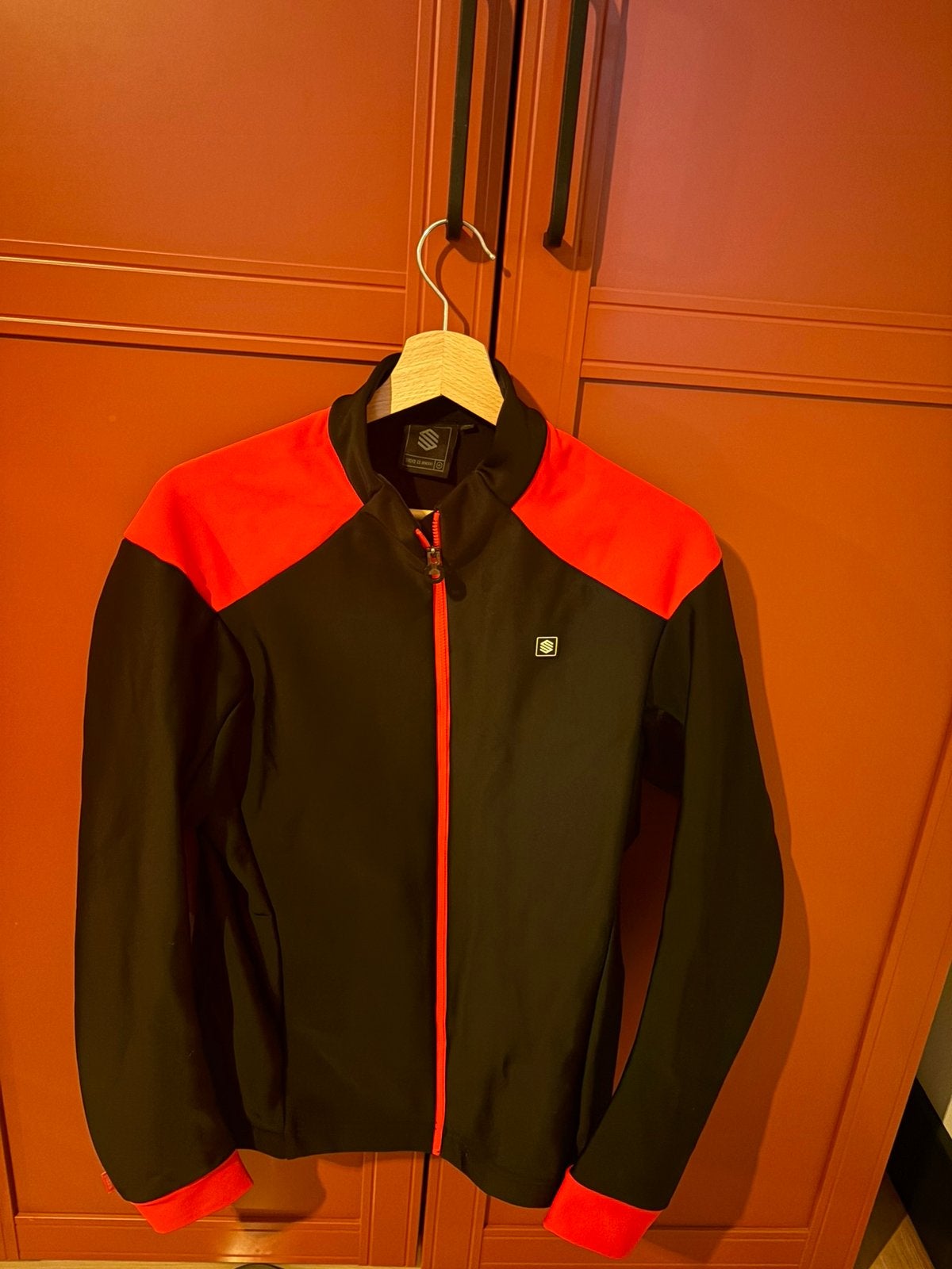 Wielrennerjas, Ophalen, Zo goed als nieuw, Maat 56/58 (XL), Zwart