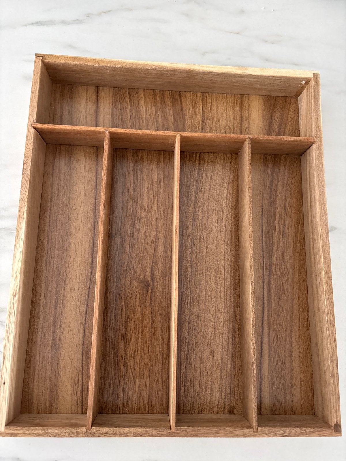 Houten bestekbak - Zo goed als nieuw, Overige typen, Hout, Ophalen of Verzenden, Zo goed als nieuw