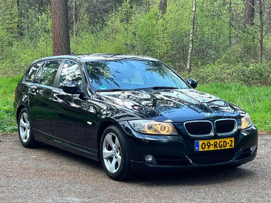 BMW 3-Serie 2.0 D 320 Touring 2011 Zwart, Auto's, BMW, Achterwielaandrijving, 1995 cc, 4 cilinders, Origineel Nederlands