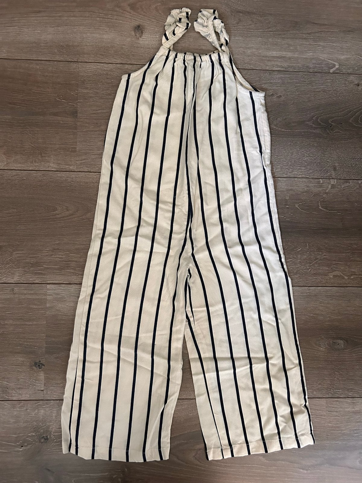 Zeeman gestreepte jumpsuit maat 110/116, Ophalen of Verzenden, Zo goed als nieuw, Meisje, Setje