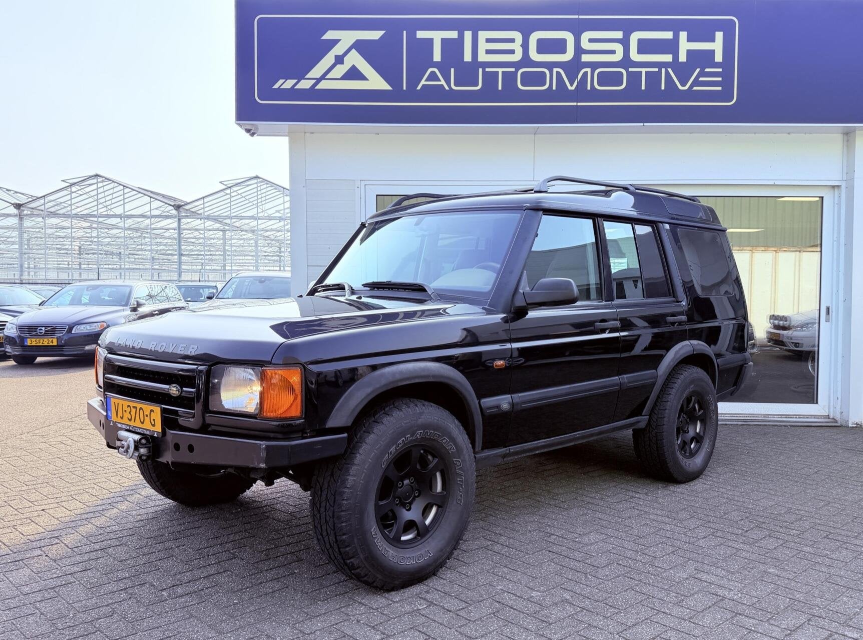 Land Rover Discovery 4.0 V8 G3 blijvend Youngtimer Gr. kent, Automaat, 4000 cc, Leder en Stof, Zwart