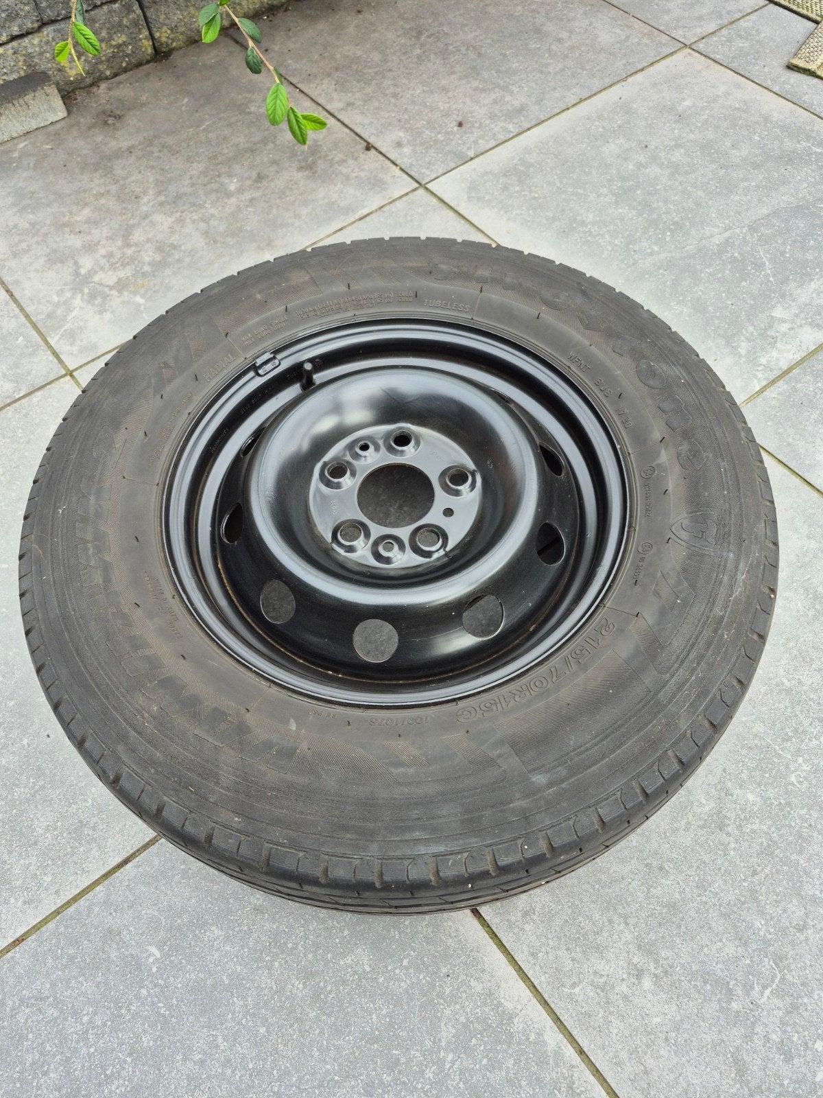 Reservewiel Fiat Ducato 15 inch, Ophalen, 15 inch, Banden en Velgen, Zomerbanden
