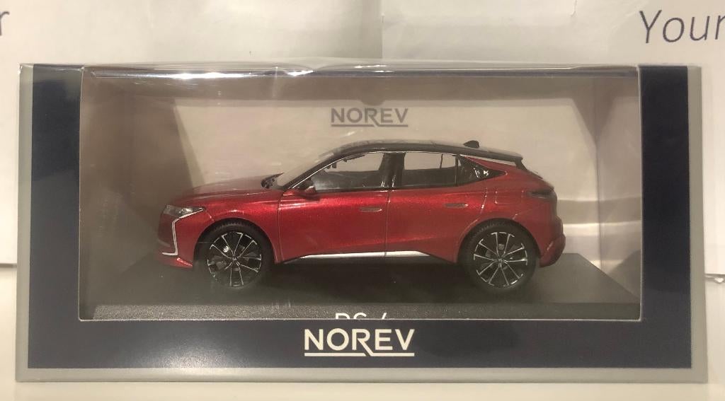 Norev 1:43 Citröen DS 4 2021 red velvet nieuw, Ophalen of Verzenden, Nieuw, Auto, Norev