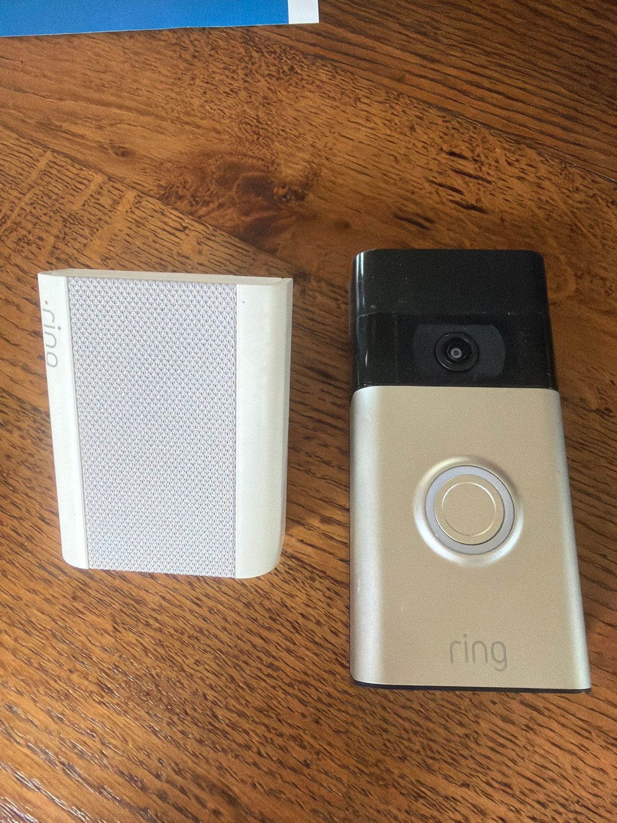 Ring Video Deurbel (1e generatie) met Chime en Trafo, Ophalen, Compleet systeem, Draadloos, Beweging