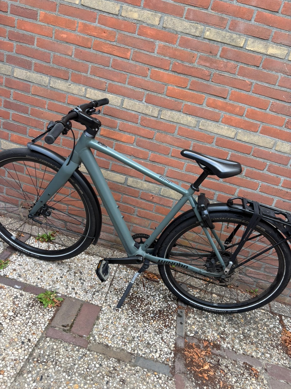 Elektrische fiets, Versnellingen, 49 tot 53 cm, Zo goed als nieuw, Schijfrem
