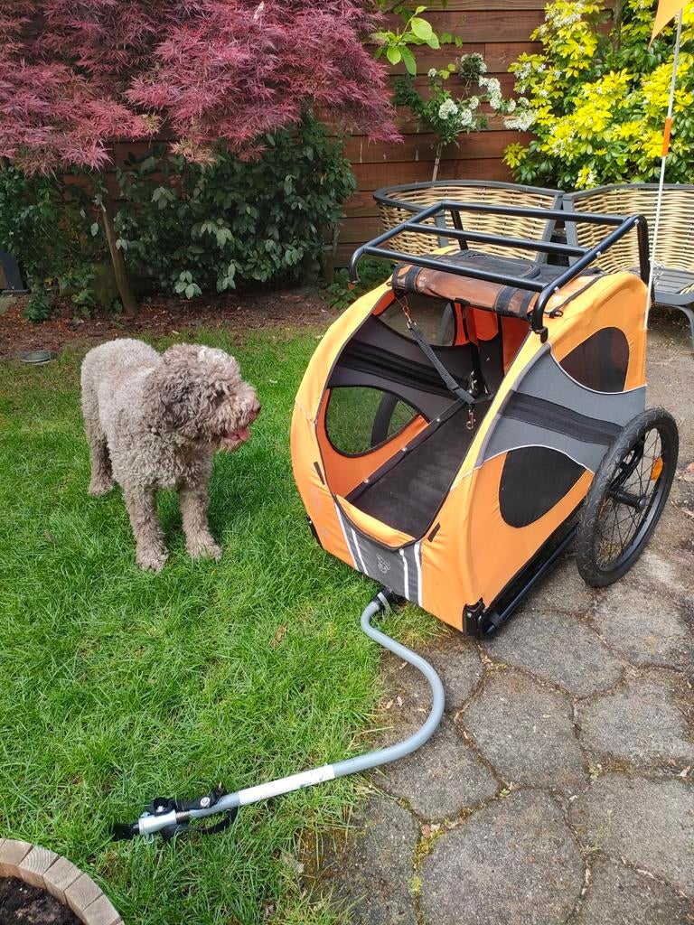 Hondenfietskar Dutchdog Doggyride Novel 15 - 78 cm breed, Dieren en Toebehoren, Ophalen, Gebruikt