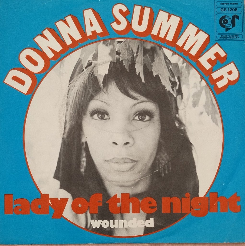 Donna Summer - Lady of the night, Zo goed als nieuw, Pop, Overige typen, Fotohoes