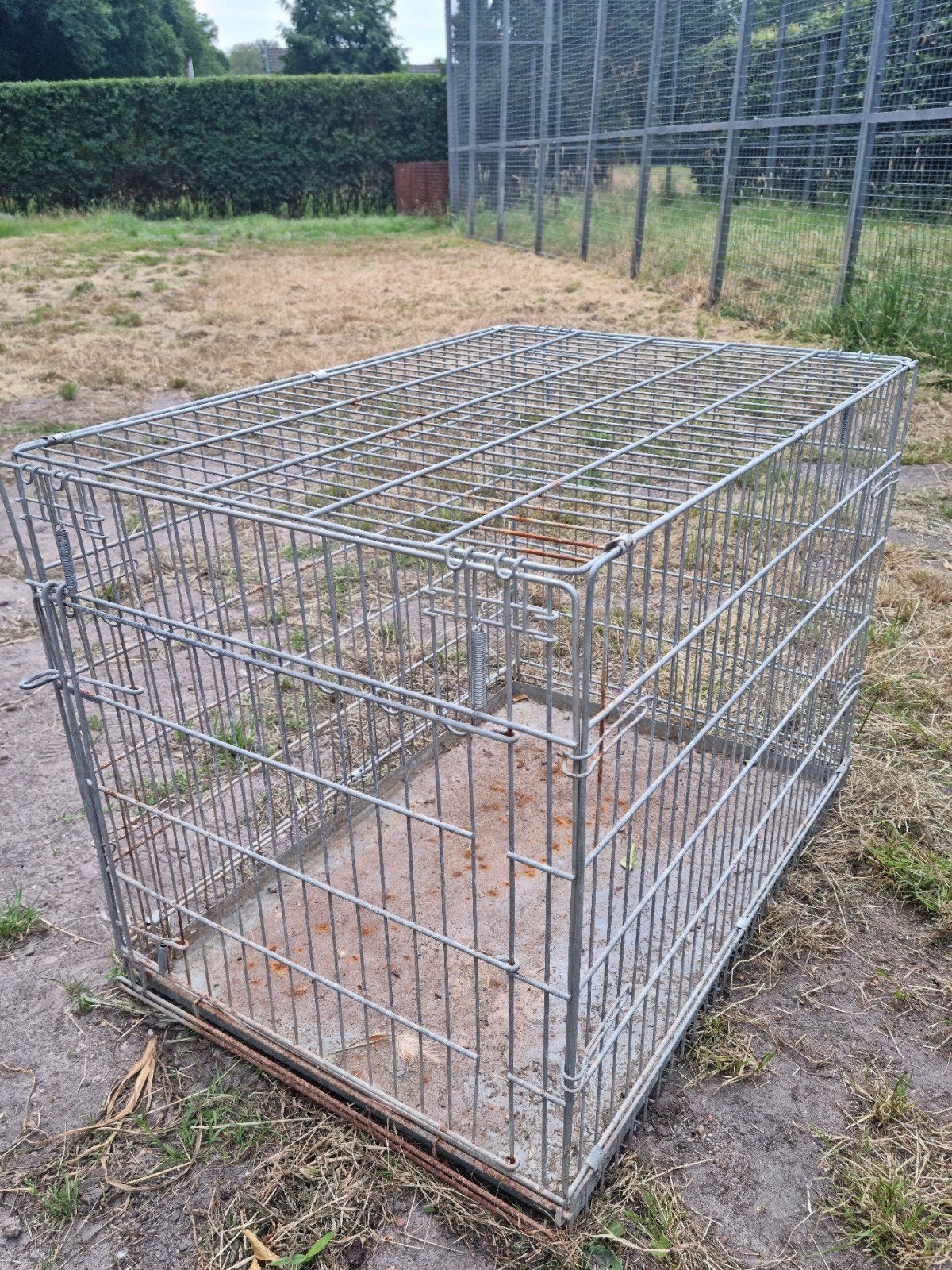 Loeisterke GROTE hondenbench voor een klein bedrag., Dieren en Toebehoren, Ophalen, Gebruikt