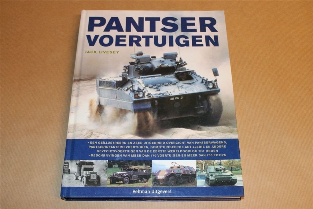 Encyclopedie Pantservoertuigen — 170+ Typen & 700+ Foto\'s, Boeken, Ophalen of Verzenden, Tweede Wereldoorlog, Zo goed als nieuw
