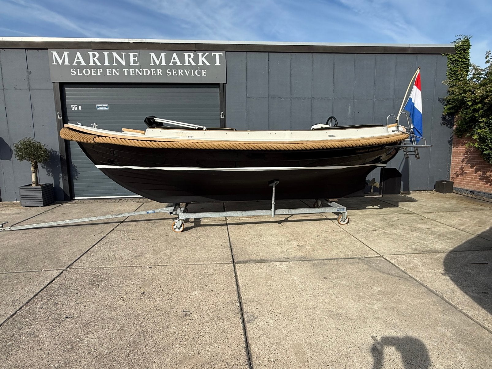 Zeer nette Makma Pecheur met Yanmar inboard motor, Ophalen, Binnenboordmotor, Diesel, Zo goed als nieuw