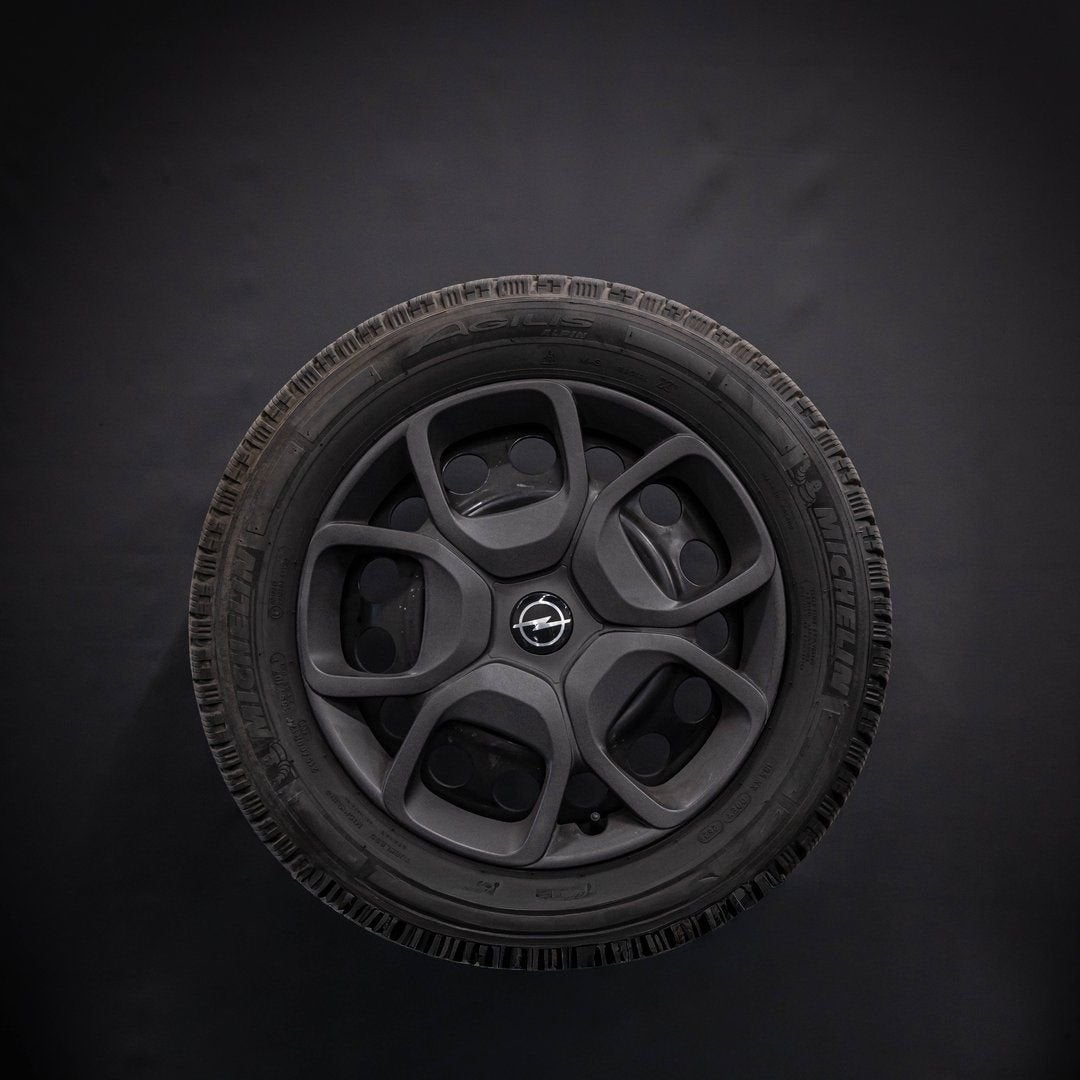 17 inch stalen velgen Opel Vivaro   winterbanden 215/60/17, -, -, Banden en Velgen, 17 inch