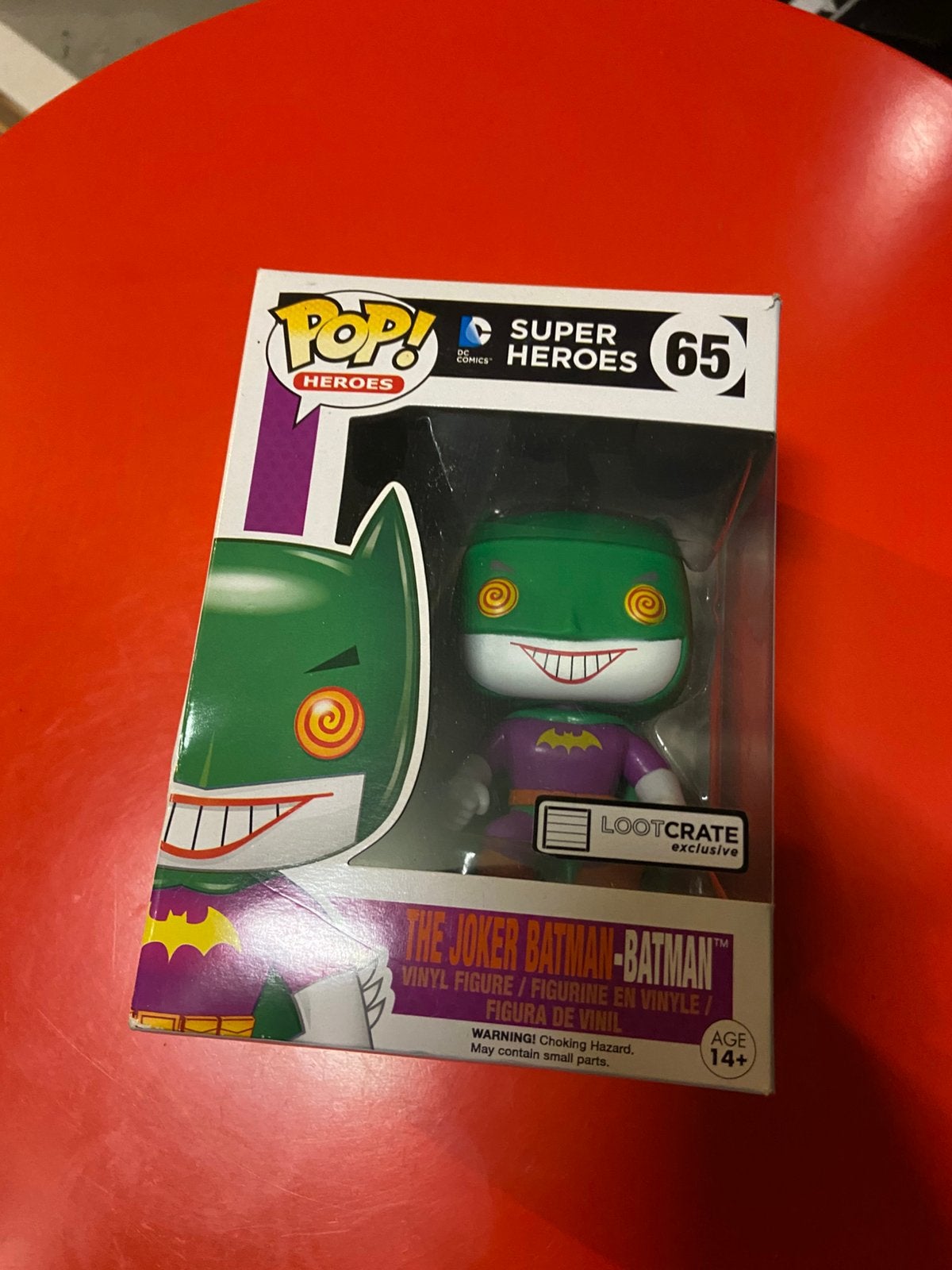The Joker Batman Funko Pop, Ophalen of Verzenden, Zo goed als nieuw