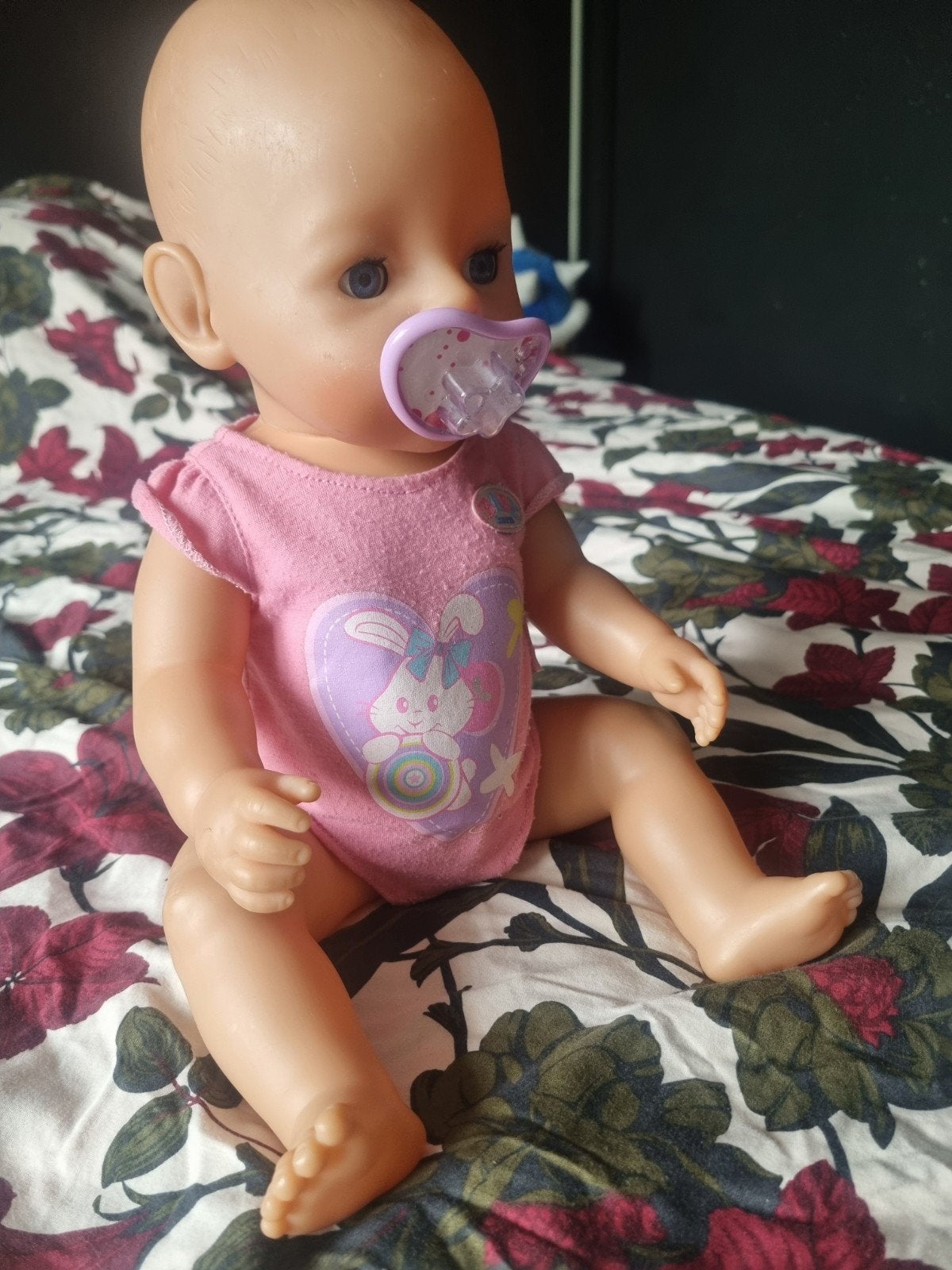 babyborn pop potje, speen en kleertjes, Ophalen, Zo goed als nieuw, Babypop