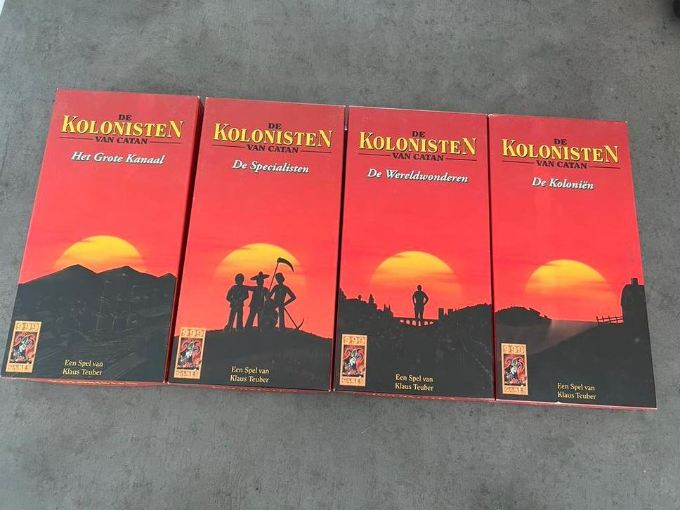 De Kolonisten van Catan uitbreidingssets, Hobby en Vrije tijd, Gezelschapsspellen | Bordspellen, Zo goed als nieuw, Ophalen of Verzenden