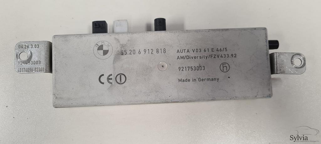 Antenne versterker diversity BMW 3 serie E46 6912818, Auto diversen, Autoradio's, Ophalen of Verzenden, -, -, -