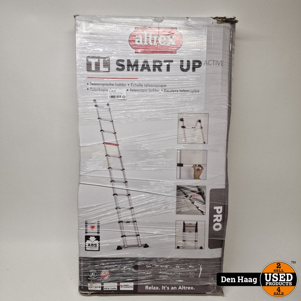 Altrex Telesmart UP Active 11 Treeds ladder | Nieuw, Doe-het-zelf en Verbouw, Ladders en Trappen, Flex Ltd., Gebruikt, https://flex.com/contact-us