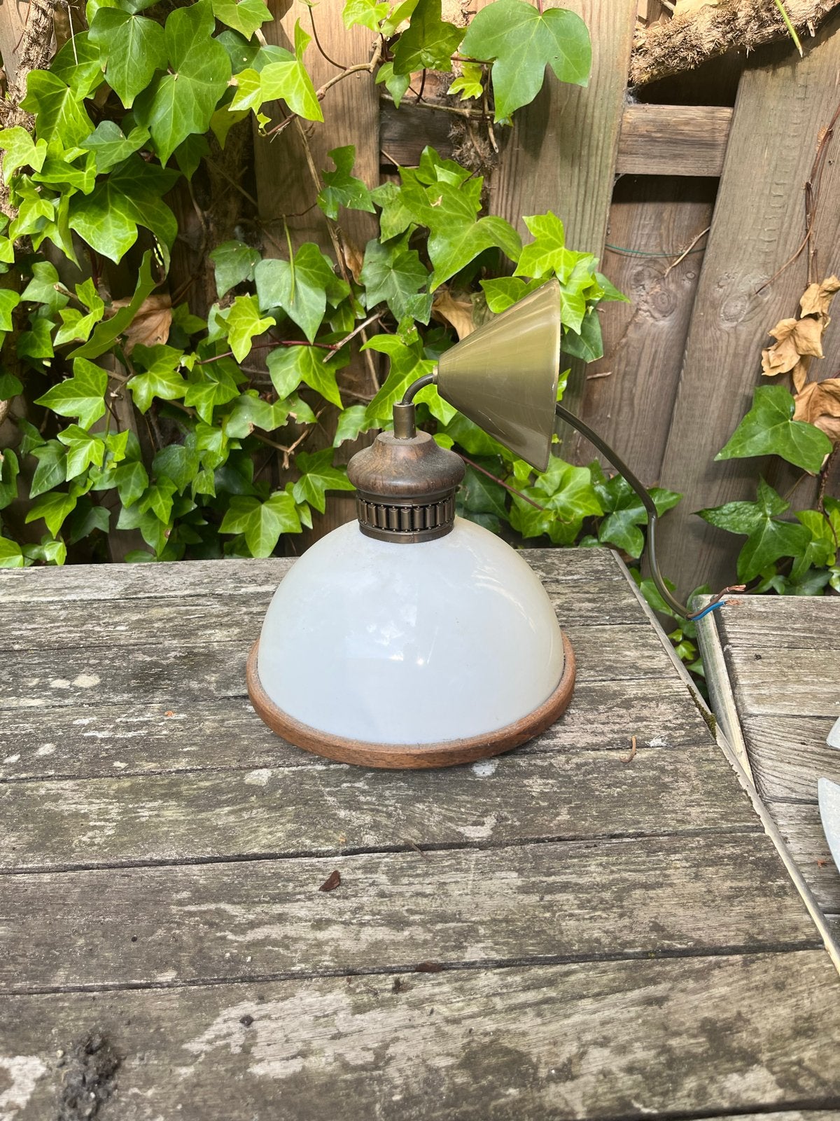 Vintage hanglamp, Ophalen