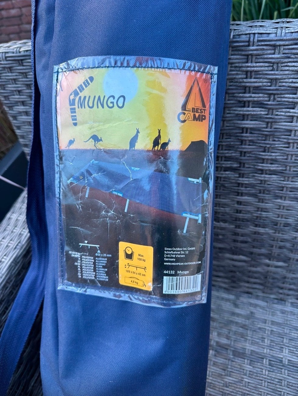 Twee veldbedden met matras te koop, Ophalen, Zo goed als nieuw, Tot en met 2