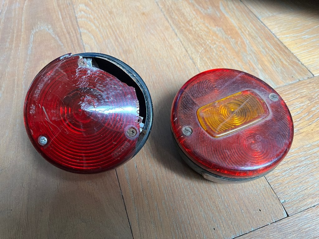 2 achterlichten, Ophalen of Verzenden, Gebruikt
