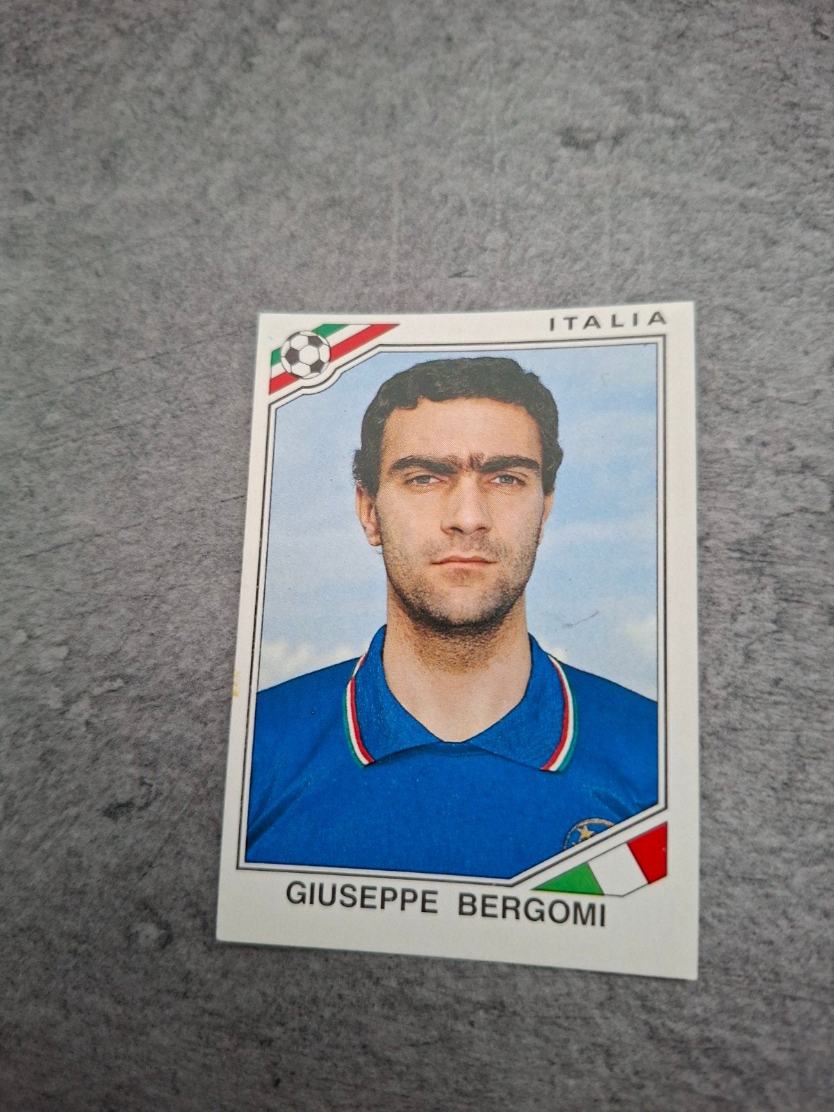 Panini sticker WK 86 Mexico. Giuseppe Bergomi Italië., Ophalen of Verzenden, Zo goed als nieuw, Sticker