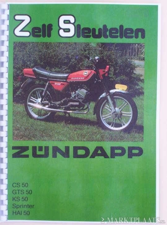 Werkplaatsboek voor bijna elke ZUNDAPP & BROMMER, Fietsen en Brommers, Ophalen of Verzenden, Nieuw