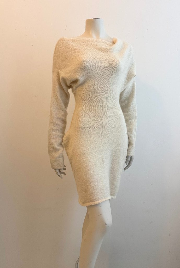 Cora Kemperman wollen jurk S, Kleding | Dames, Ophalen of Verzenden, Zo goed als nieuw, Onder de knie